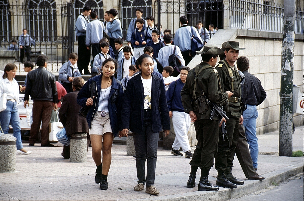 Schule in Bogota - Kolumbien